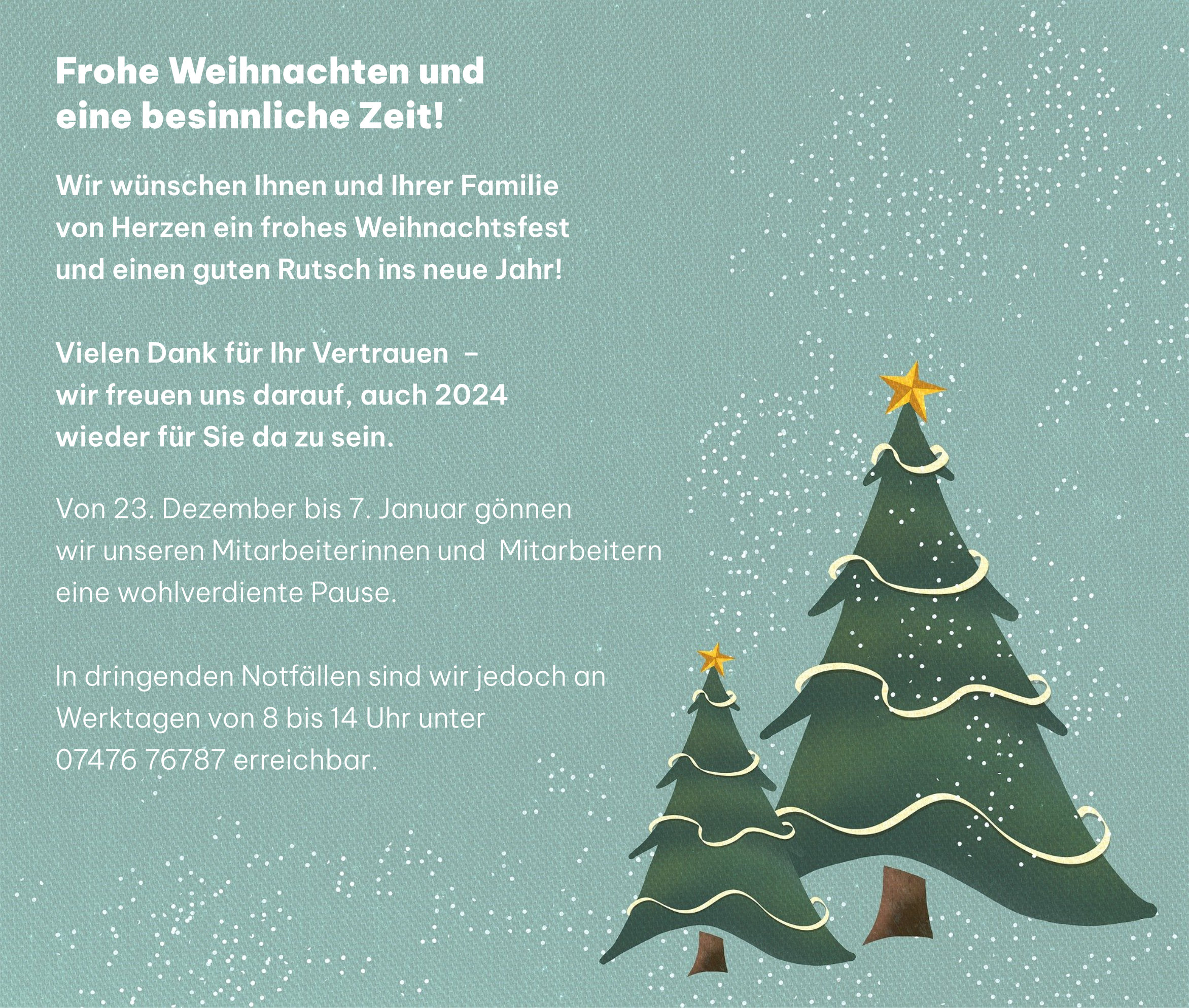 Weihnachts-POP UP